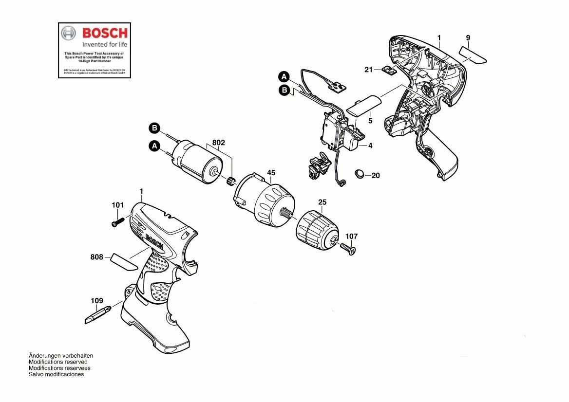 BOSCH PSR 18V Cordless Drill (The Naked/Bare Version Battery