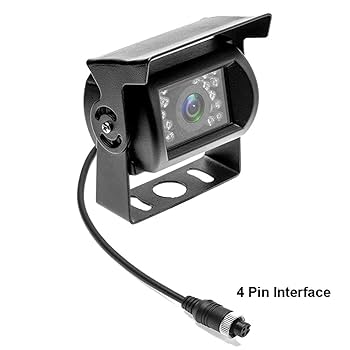 Amazon | Antion バックカメラ 12V/24V汎用 バックモニター用