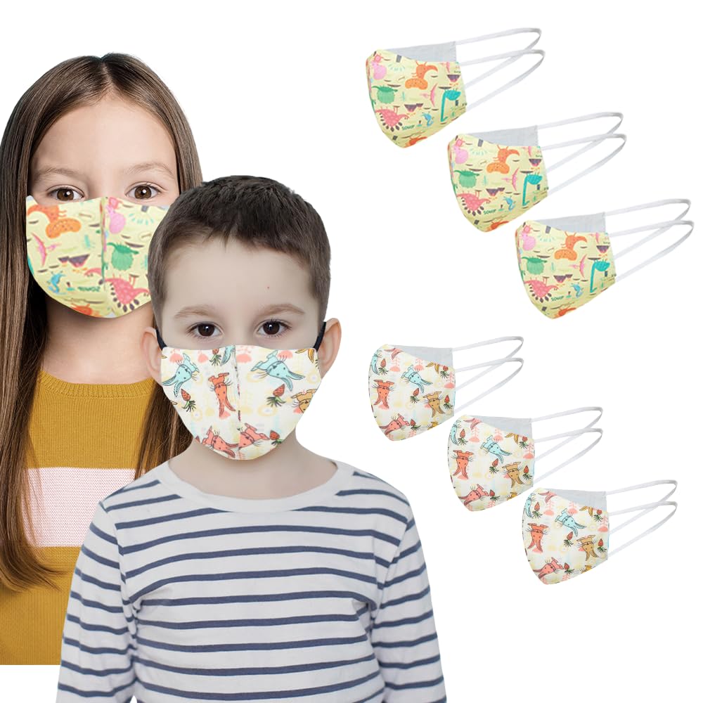 Yugan N99 Anti Pollution Reusable and Washable Face Mask for Family, Without Replaceable Filters, Multicolour