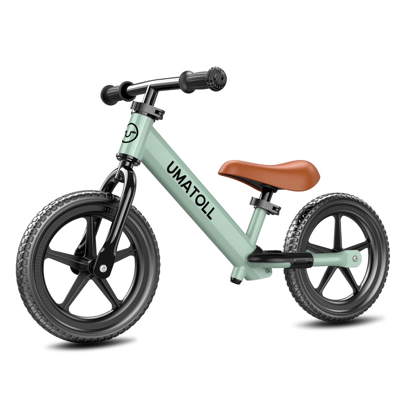 Umatoll Toddler Balance Bike for 2-5 Year Old, Tool-Free Adjustment Kids Toy Bicycle, for Boys & Girls Aged 2-3 (Green)