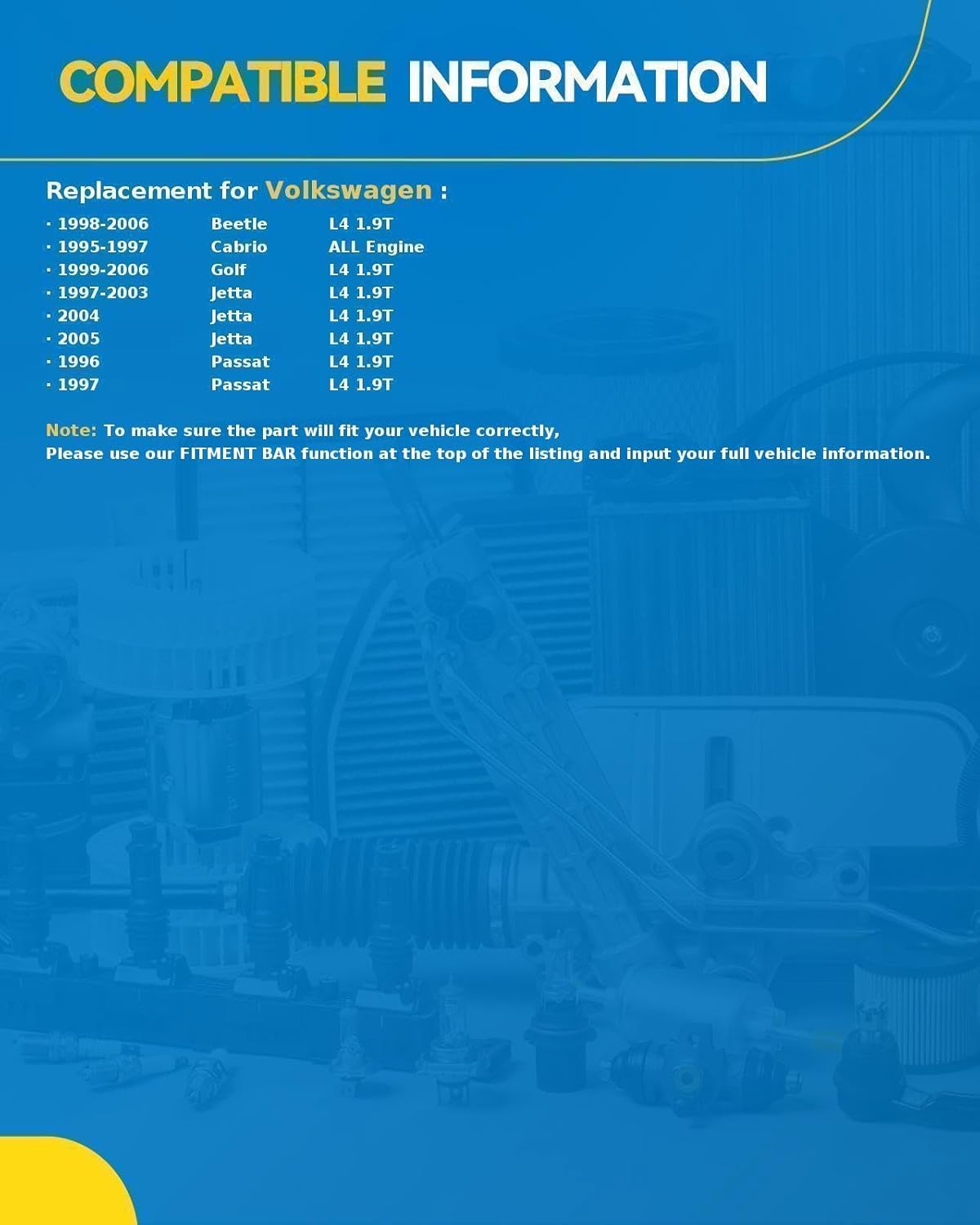 PHILTOP New Starter Motor Replacement for 1997-2005 Jetta, 1999-2006 Golf, 1998-2006 Beetle, 1996-1997 Passat, 1995-1997 Cabrio 17755N 12V 2.0KW 10-Teeth CCW