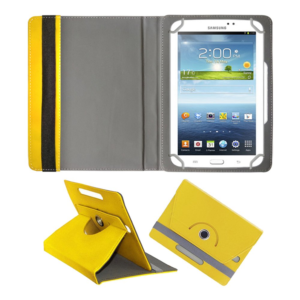 Fastway Rotating 360° Leather Flip Case for Samsung Galaxy Tab 2 7.0 P3100 Yellow (B0758FPM9N) Amazon Price History, Amazon Price Tracker