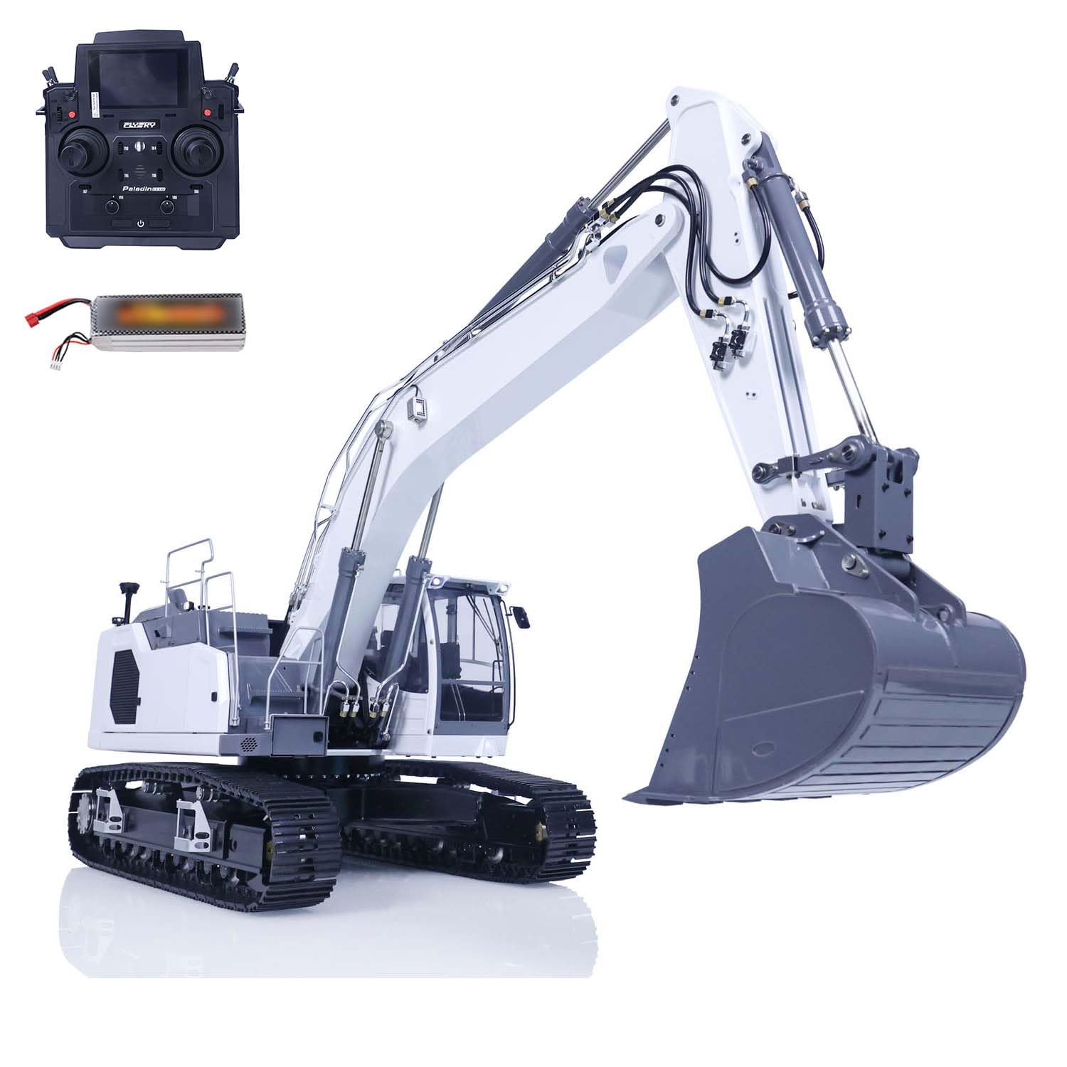 Amazon.com: TOUCAN RC HOBBY 1/14 LESU RC Hydraulic Excavator LR945