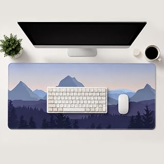 Mouse Pad Desk Mat Abstract Pattern Large Computer Table Cover Accessory | Desktop Mouse Pad Non-Slip and Easy to Clean for Home Office and Gaming