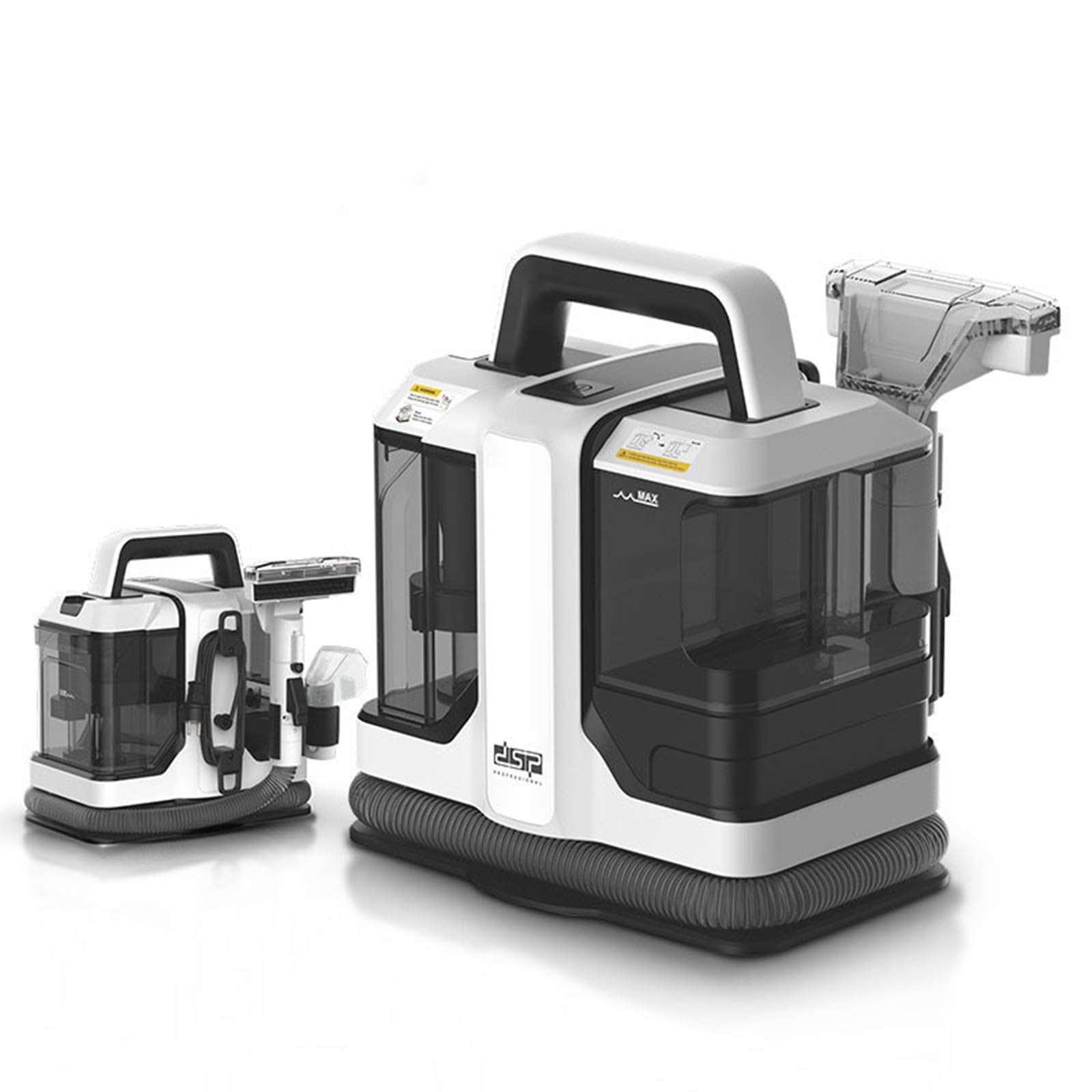 Portable Carpet Cleaner Machine with Dual Size Brushhead Multi-Purpose and Upholstery Cleaner Handheld and Small Deep Carpet Cleaning
