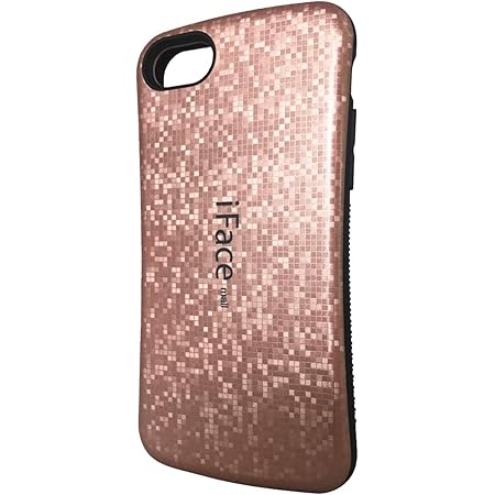 Amazon Co Jp モザイク版iface Mall Iphone7 Iphone7s Iphone8ケース ラメカバー のあるiphone7 Iphone7s Iphone8ケースハードケースアイフェスモールアイフォン７ ８ 人気ケース耐衝撃 ローズゴールド 家電 カメラ