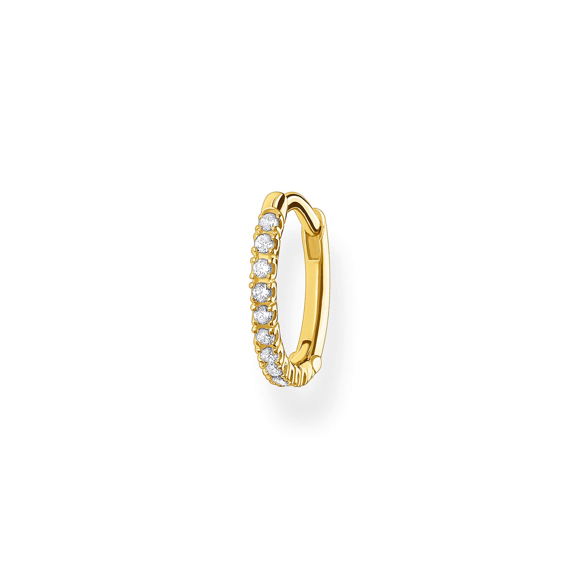 Thomas Sabo CR659-414-14 18k Yellow Gold Single Hoop Earring Jewellery