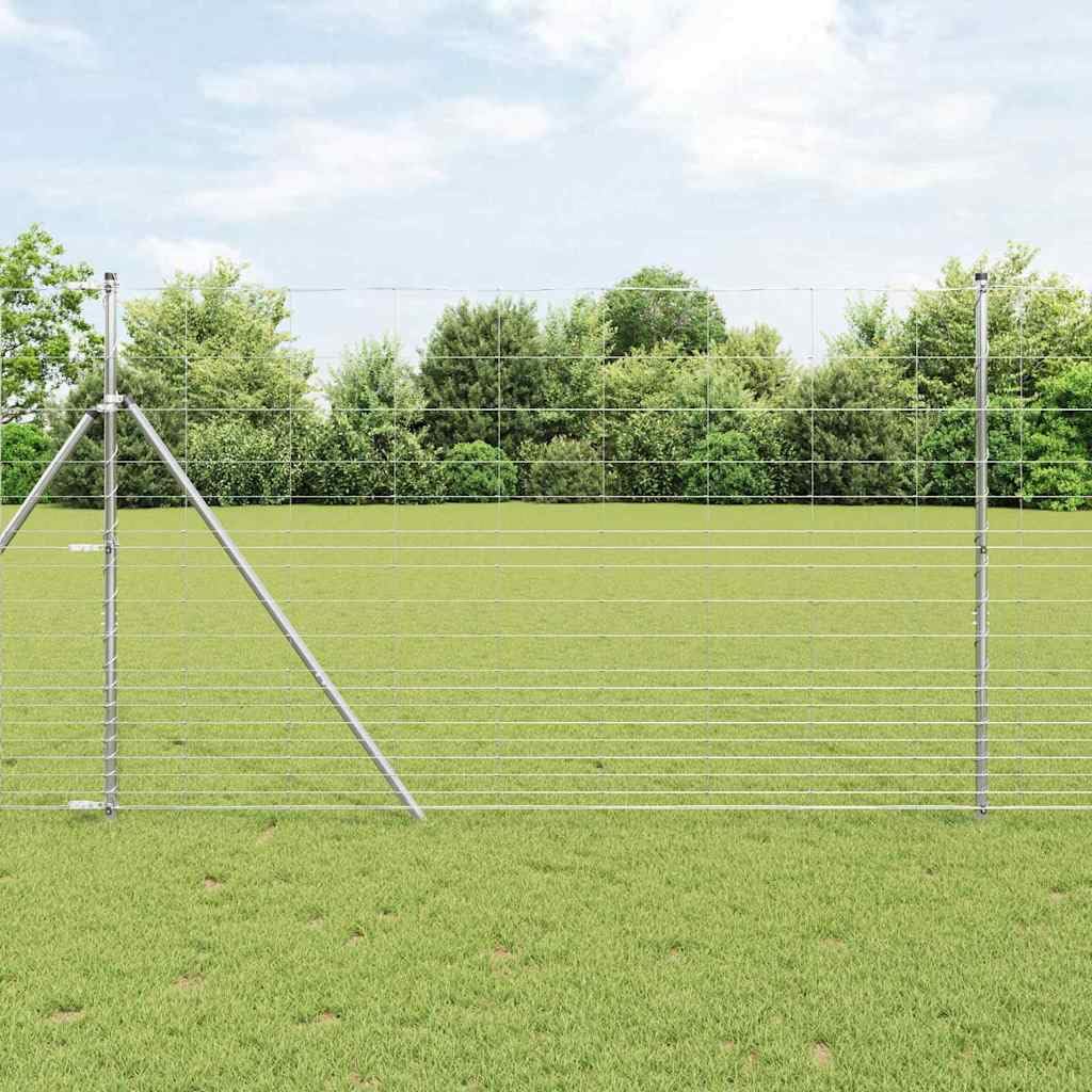 Panneau grillage rectangulaire résistant pour délimitation et protection jardin