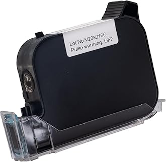 Original 42ml Quick-Dry Ink Cartridge for Handheld Inkjet Printer Coding Machine (Black) - Portable Replacement