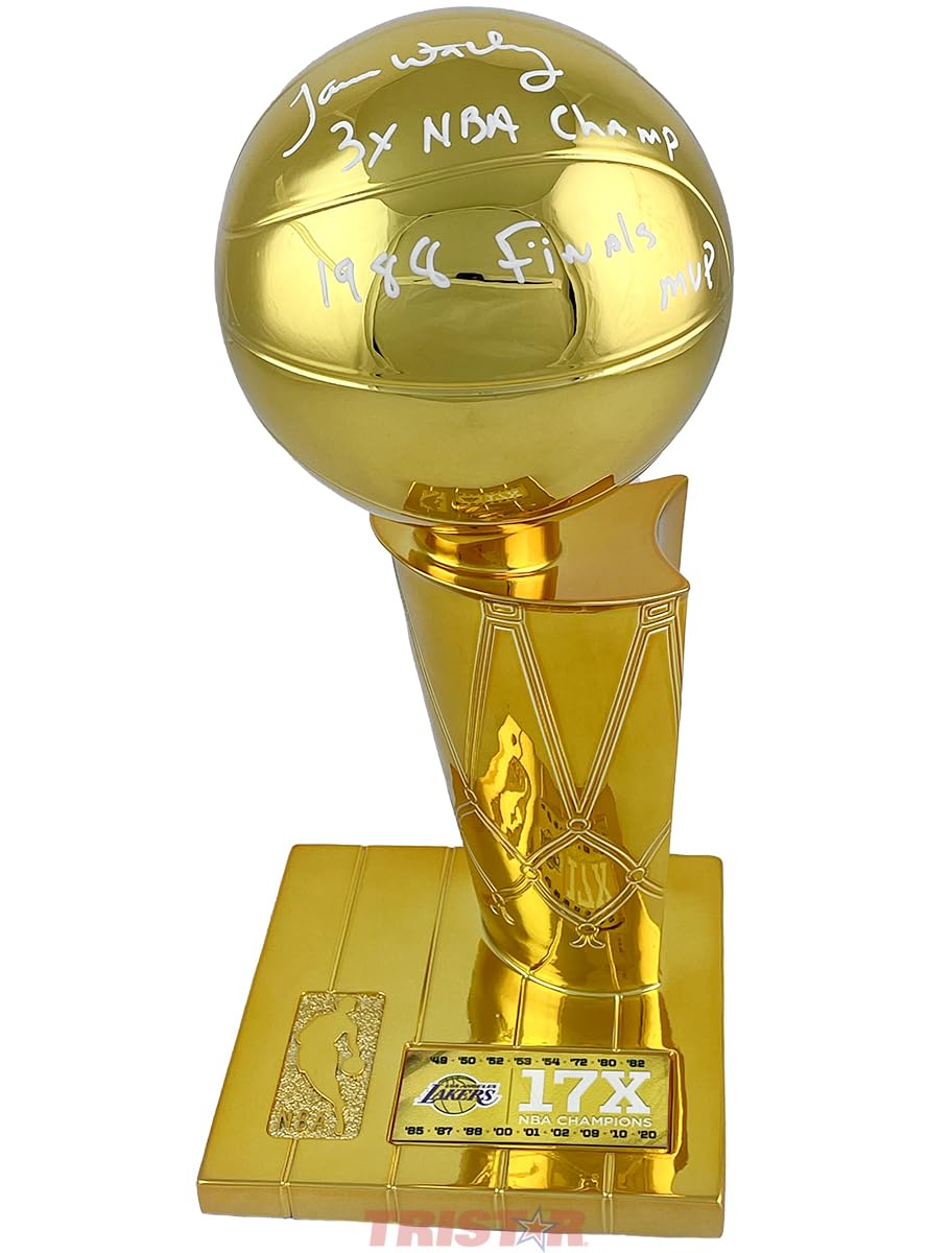 James Worthy Signed Autographed Los Angeles Lakers NBA Champions