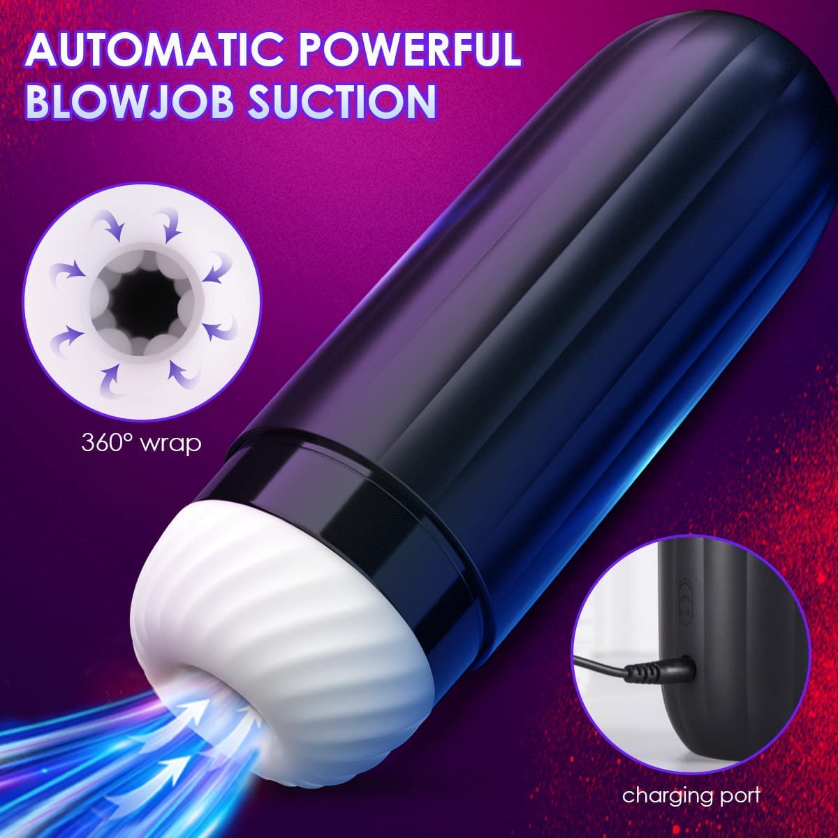 SVAKOM SAM NEO Electric Masturbator Cup with App Control, 5 Vibrators, 3  Suction Mastubrators, Pocket Pussy, Stimulator, Masturbating for Men,  Vagina , Sex Toy for Men,Black,XL : Amazon.co.uk: Health & Personal Care