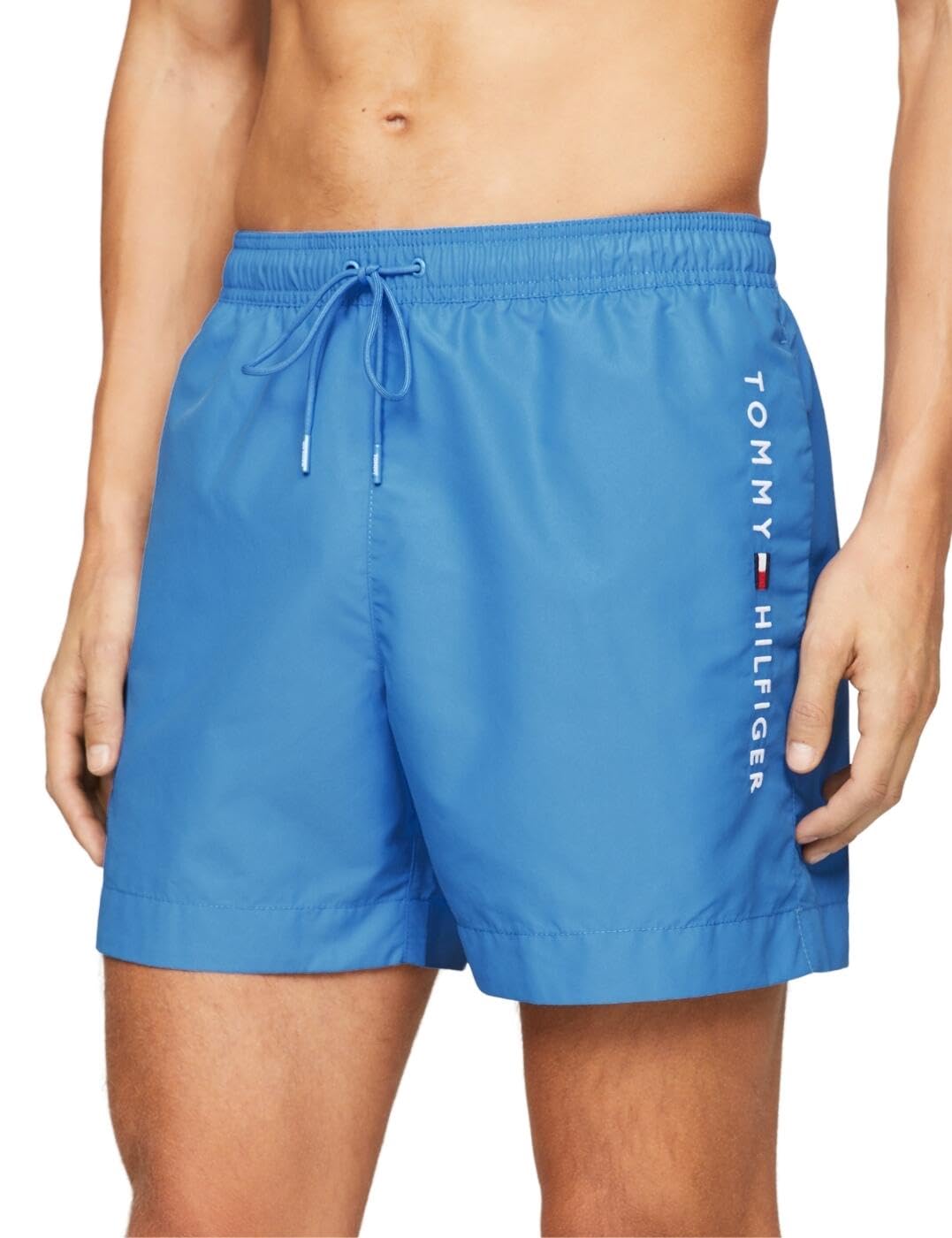 Tommy Hilfiger Medium Drawstring Um0Um03258, Costume da Bagno, Uomo, Blu (Blue Spell), L