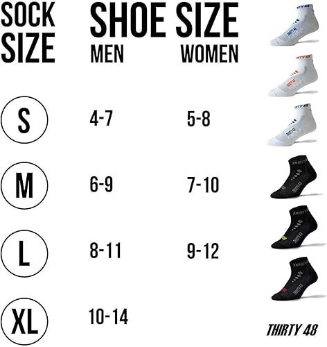 Miniatura 4 de Thirty48 Calcetines de ciclismo de corte bajo para hombres y mujeres  Calcetines deportivos transpirables unisex