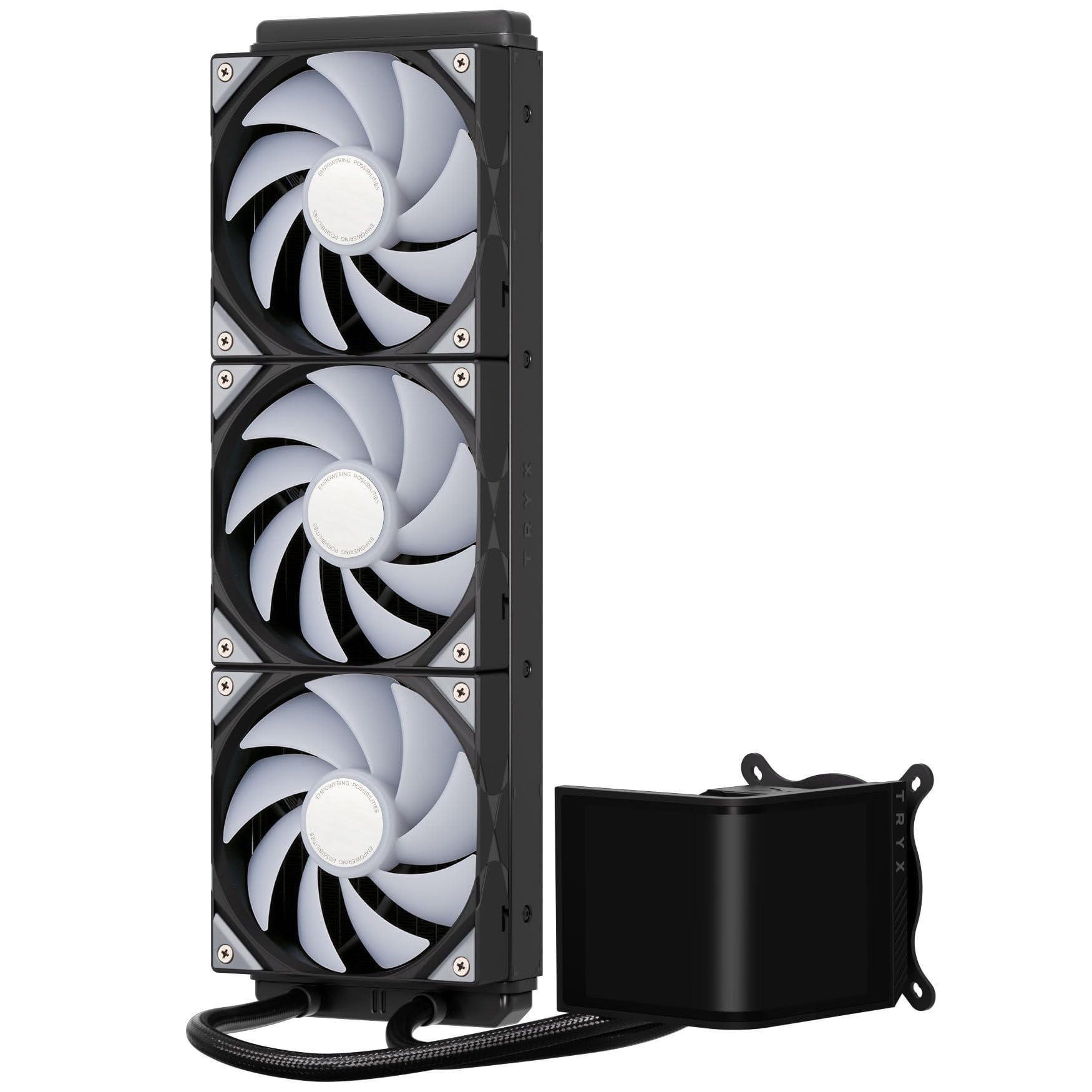 TRYX PANORAMA SE ARGB 360 Raffreddamento a liquido completo, display 3D AMOLED - 360mm, nero