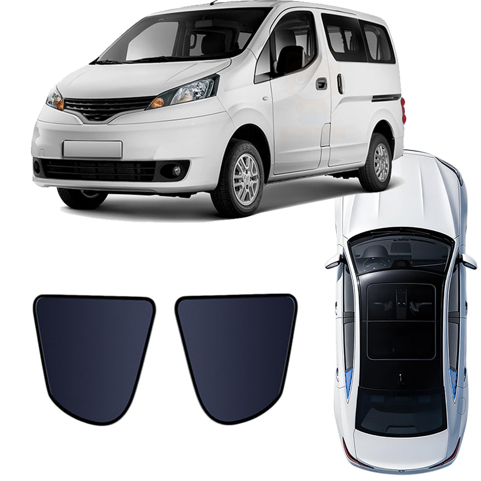 Pare soleil voiture pour Nissan NV200 2010-2015 rideaux occultants premium