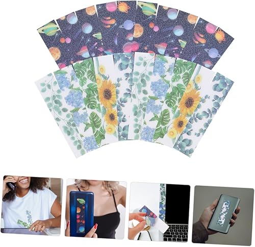 Miniatura 4 de NUOBESTY 200 calcomanías antipresión, calcomanías calmantes sensoriales, calcomanías texturizadas para teléfonos, trichotillomanía, calcomanías