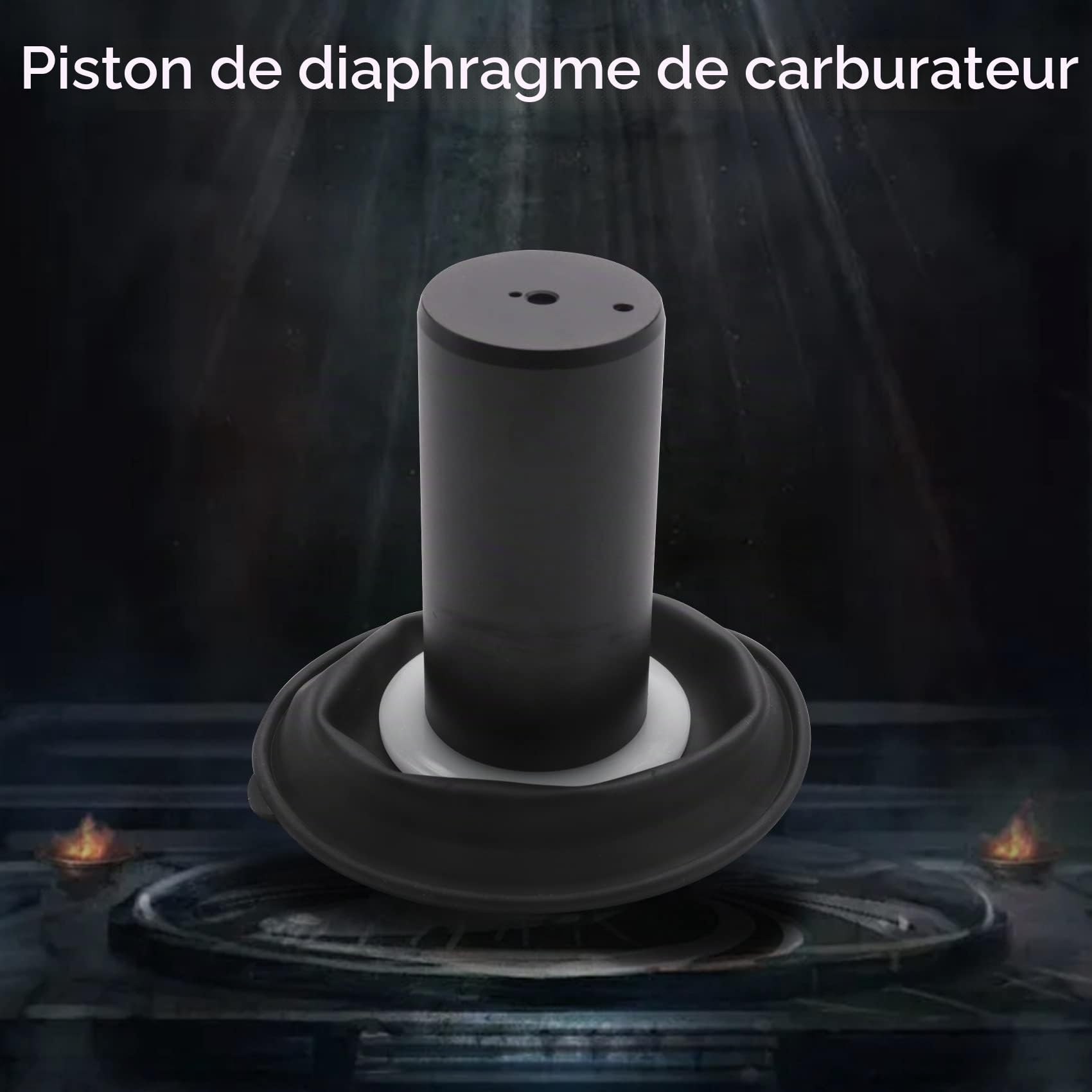 Kit de Réparation Carburateur Kit de Remplacement pour Virago 535 500 XV535 XV500 XV 1990-200, Kit de réparation de carburateur avec Diaphragme à Piston