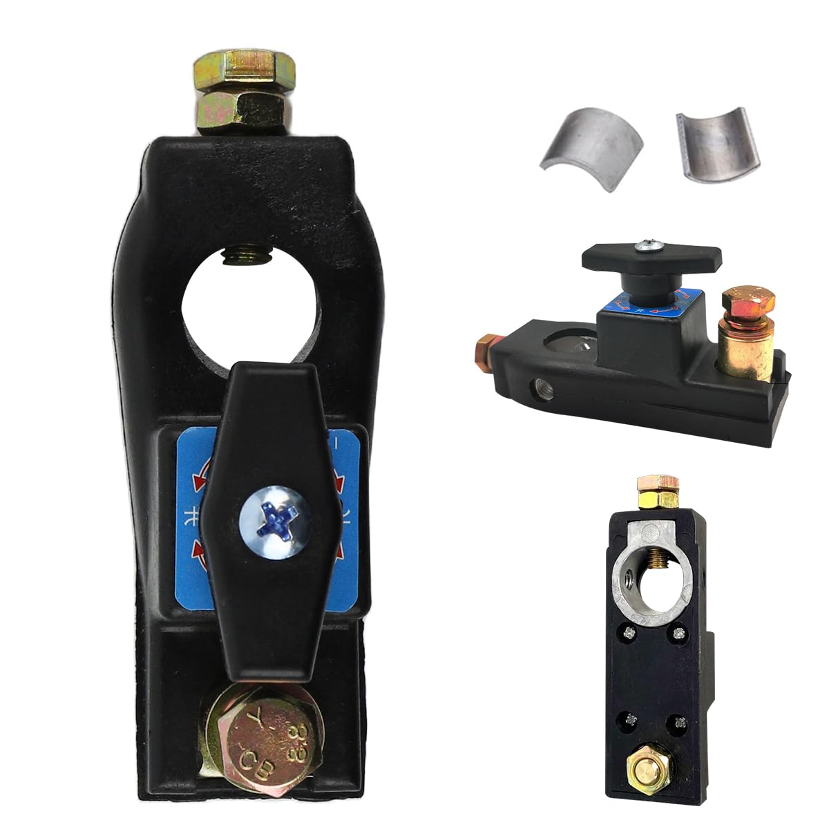 STHIRA® 12/24V Battery Disconnect Switch Prevents Battery Drain & Maintenance Manual Battery Cutt-Off Switch for Vehicles, Trucks, Motorcycles, RVs, Boats