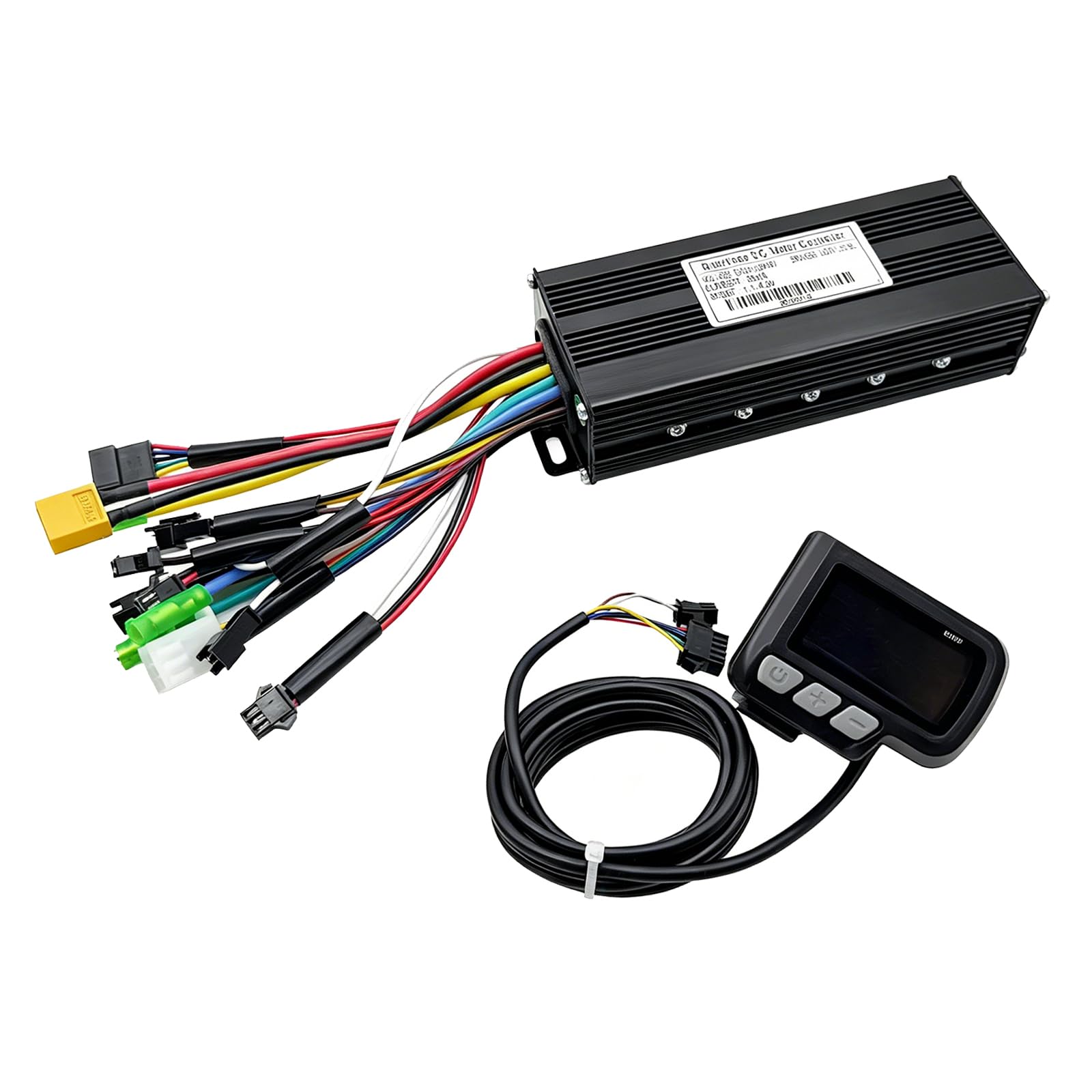 Kit de commande de moteur électrique, 24 V/36 V/48 V pour vélo électrique, sans balais, écran LCD étanche, contrôleur sans balais pour vélo électrique