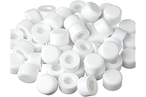 15 Pack Doorstop Replacement tips with Rubber Base