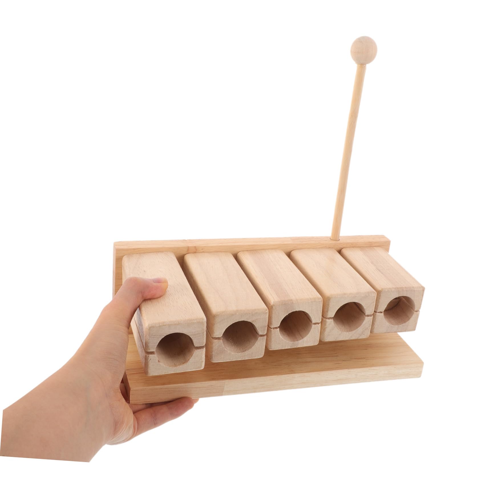 Kisangel Instrumento de Percusión de Madera Tonos Pentatónico con para Educación Infantil y Actividades Musicales Casa y Escuela