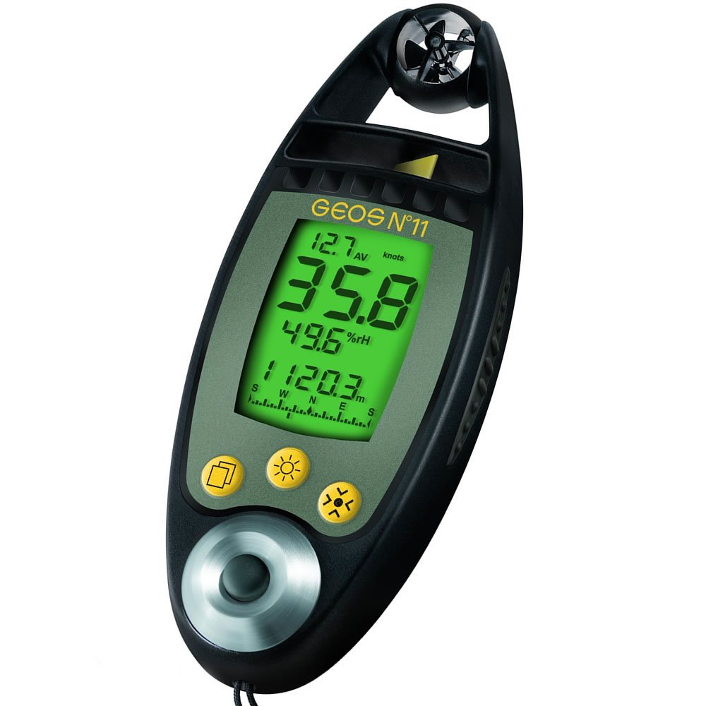 JDC Instruments Skywatch Geos No.11 High Precision Portable Weather Station with Skywatch Log Software, Protective Carry Pouch and Support Bracket