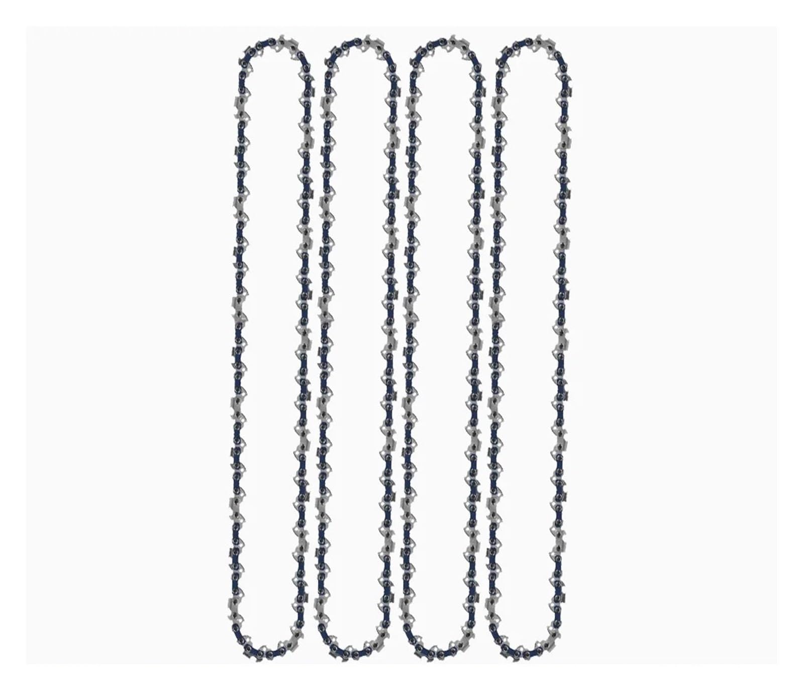 Hoja de sierra de cadena de 14 pulgadas, barra guía de cadena de 3/8" LP, 0,050", sierra eléctrica, 50 eslabones de transmisión, sierra de carga for cortar madera(10pcs 14-inch Chain)