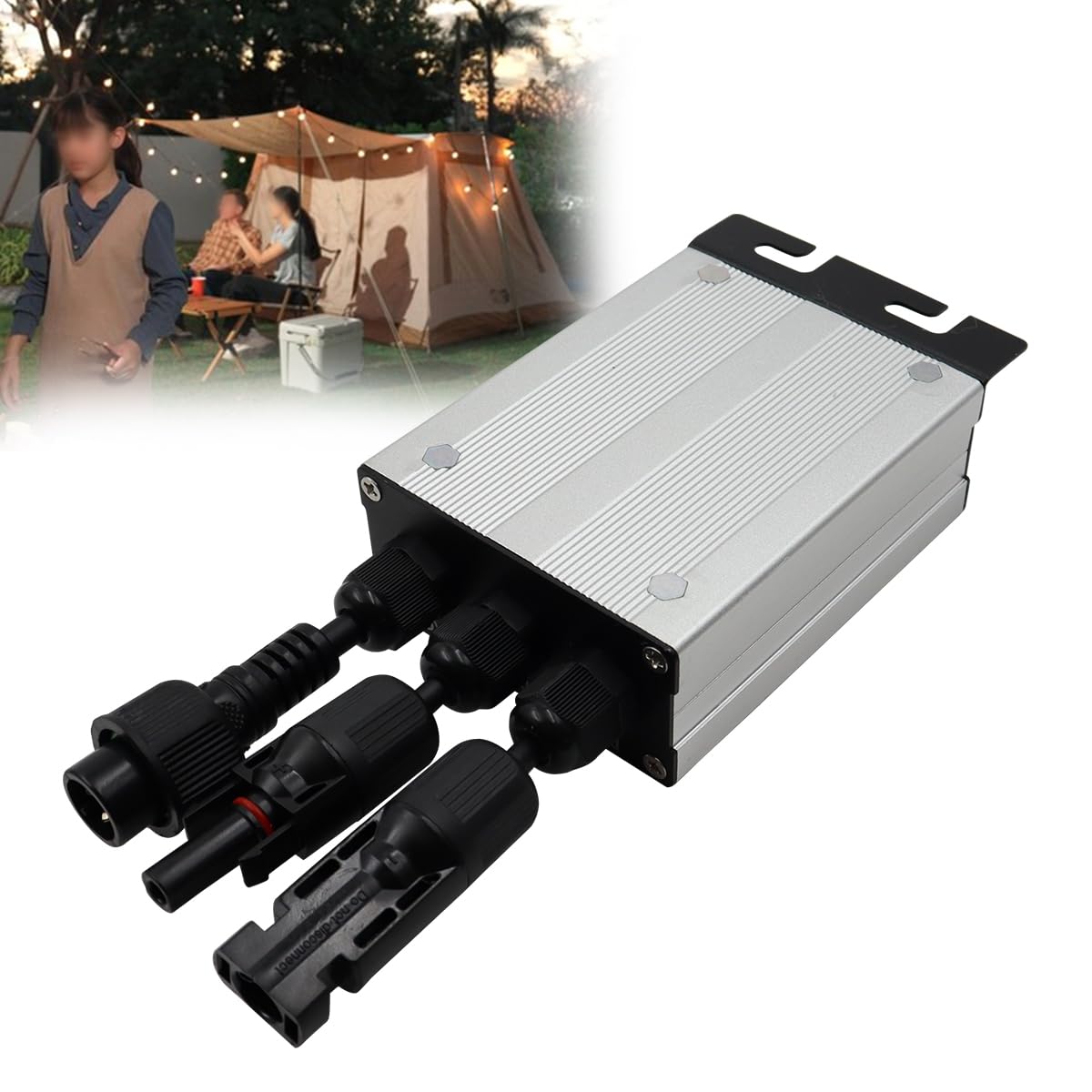 Inversor de conexión a red de 155 W, microinversor solar, entrada de 10,8 V a 30 V CC a adaptador de onda sinusoidal de 230 V CA