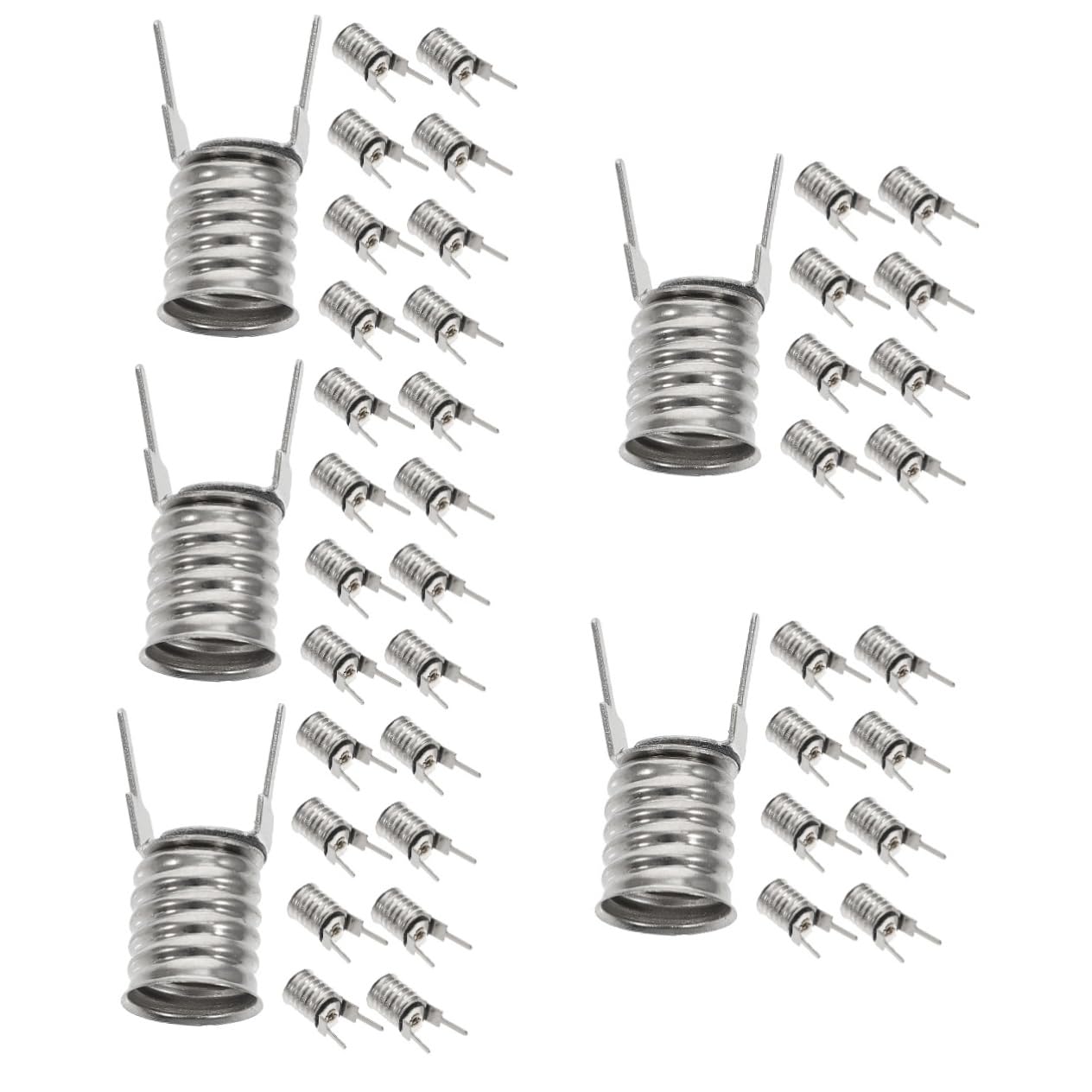 jojofuny 50pièces Douilles De Lampe Support De Lampe à Vis Pour Ampoules Led Pour Éclairages De Distribution Et Laboratoires
