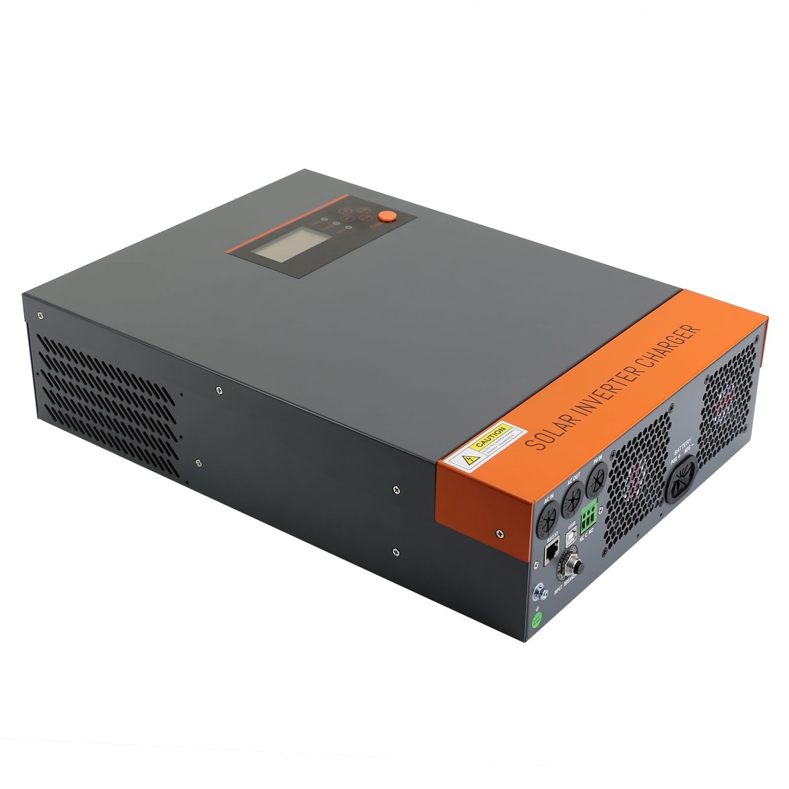 5.5KVA .5KW Hybrydowy Falownik Solarny MPPT 80A 500VDC Wejście PV 48V Z Funkcją Równoległą 5500W 3-fazowy Inwerter Słoneczny OszczęDność KosztóW