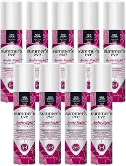 Summer's Eve Amber Nights Freshening Spray, 2 Oz (Pack of 9)