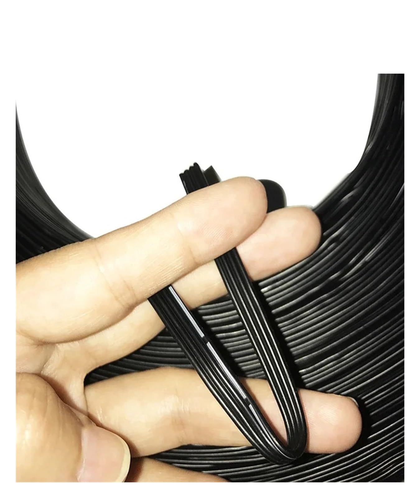 Cable eléctrico resistente a altas temperaturas, Cable de alimentación monitor silicona 24 AWG y 6 pines, 5 m, 10(5m)