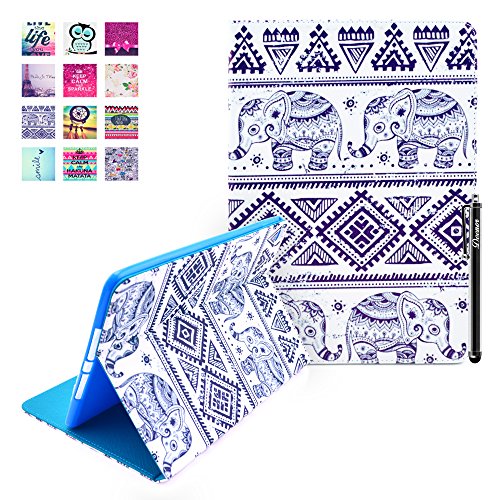 Custodia per iPad Air 2, Deenor Elephant Pattern