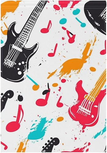 Retro Musical Rock White flags of Garden outdoor banners for Garden decoration 28x40 double sided