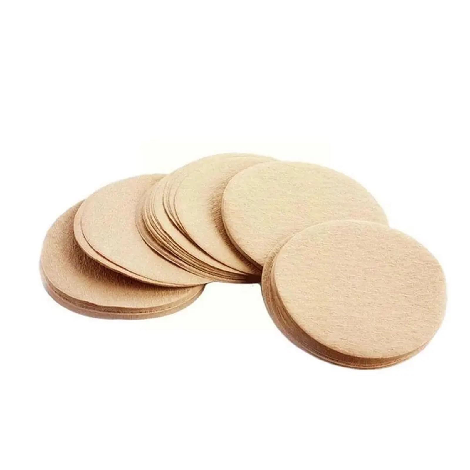 1500 piezas de papel colador for cafetera moka, accesorios filtración, filtro café Para Hogar Cocina(60.0mm)