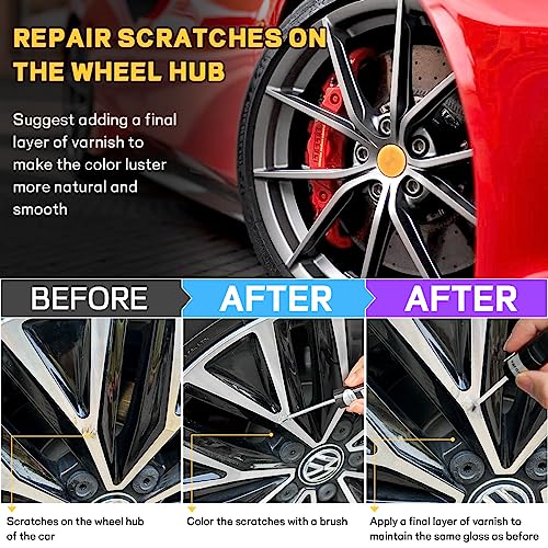 Amuizc Touch Up Paint Wheel Scratch Fix Cars Rim Scratch Repair Pen Portable Quick And Easy For Car Wheel thumb #3