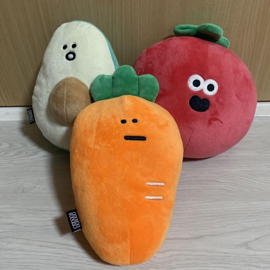Amazon.co.jp: おやさいフレンド ぬいぐるみ トマト アボカド ニンジン