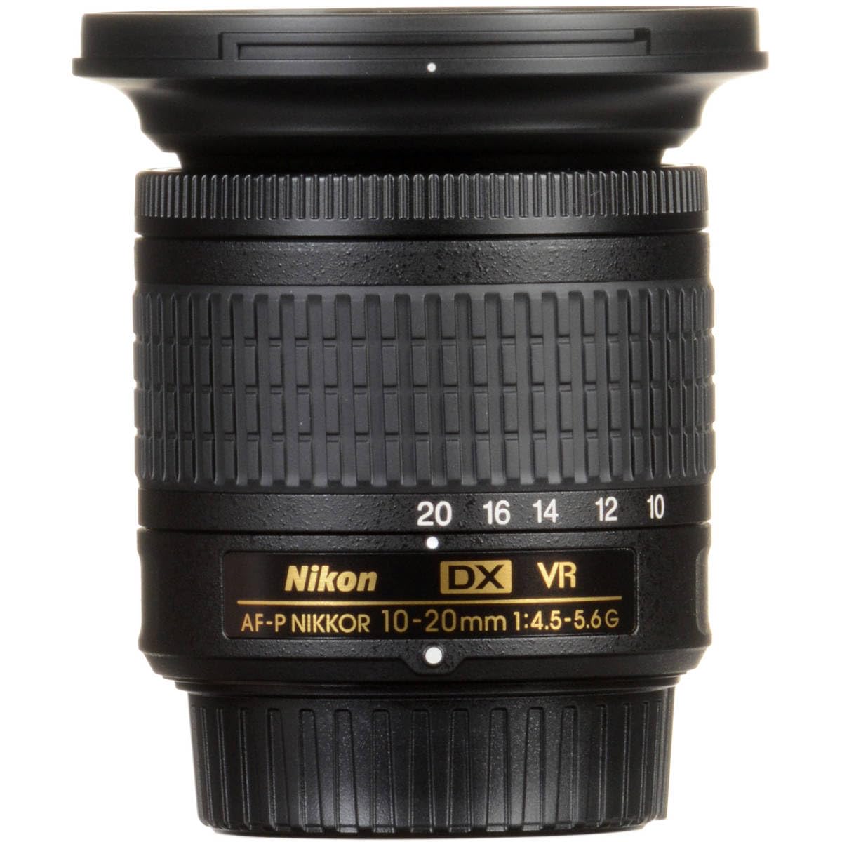 Nikon AF-P DX 10-20 mm f/4.5-5.6G VR Obiettivo, Nero [Versione EU]