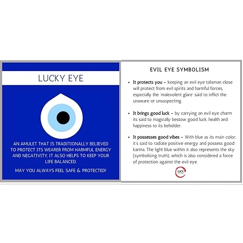 Miniatura 5 de Evil Eye Choker Necklace Nazar Kabbalah Red Protection Bff Friendship Ojo Turco Good Luck String for Women Men Teen (black) (Black)