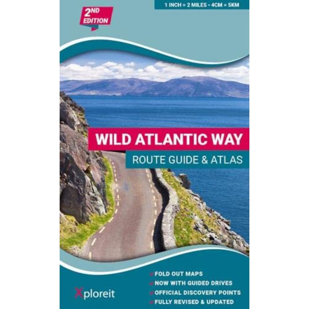 Wild Atlantic Way Route Guide Atlas by Yvonne Gordon (Spiral bound)