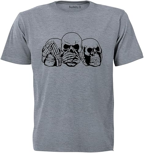 Unisex See. Speak. Hear No Evil - Skulls - Adults - T-Shirt