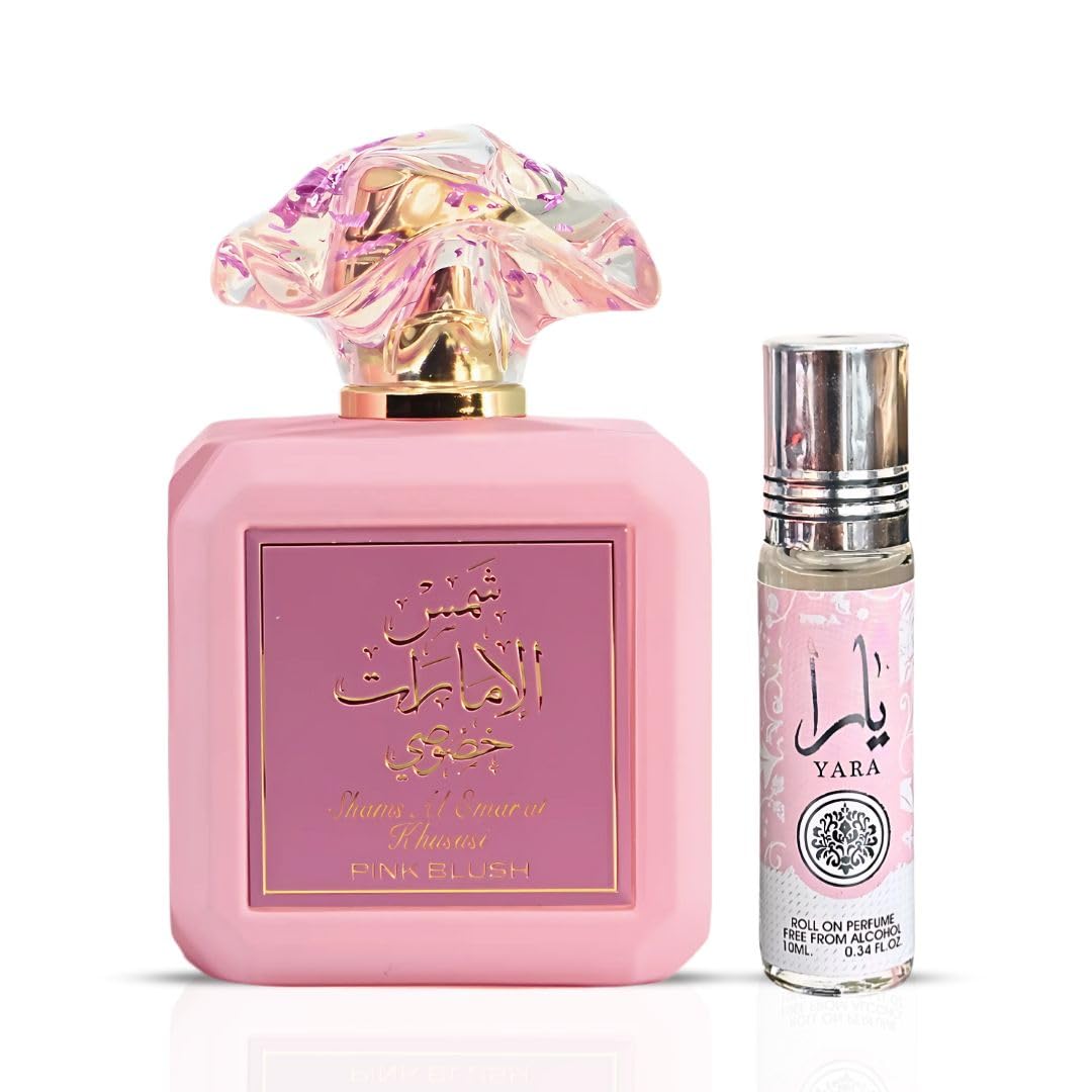Ard al Zaafaran Shams Al Emarat Khususi Pink Blush Eau de Parfum Marshmallow Blush Perfume For Women