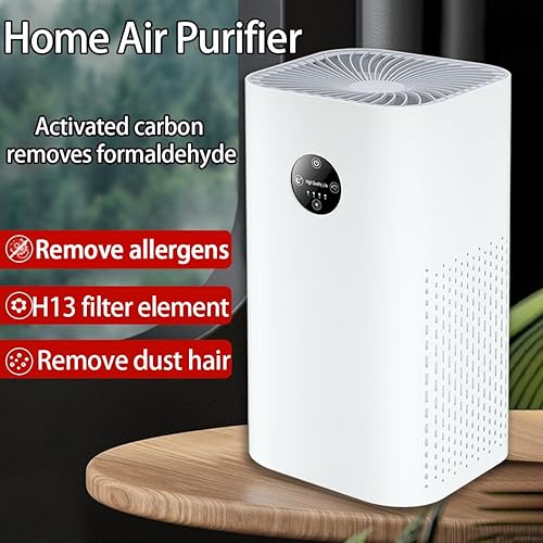 Miniatura 2 de AP-2088 Purificador de aire para filtro HEPA para el hogar, filtro de aire, control de 4 velocidades, modo de sueño de 23 dB, eliminación de humo de