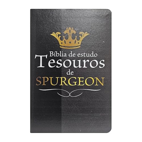 Bíblia de estudo temática tesouros de spurgeon ARC – Capa 01: