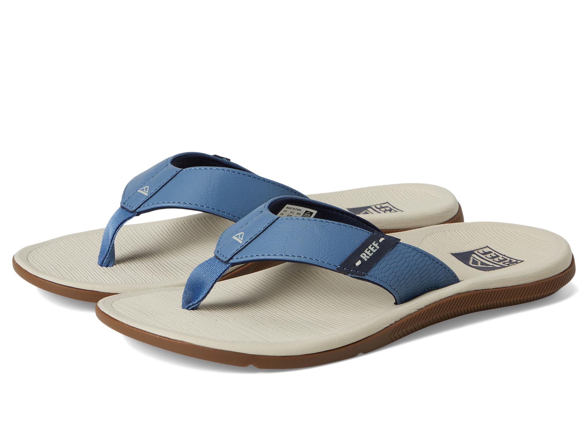 Reef Santa Ana Infradito da uomo, supporto per l'arco, impermeabili, suola che non lascia segni, 42 EU