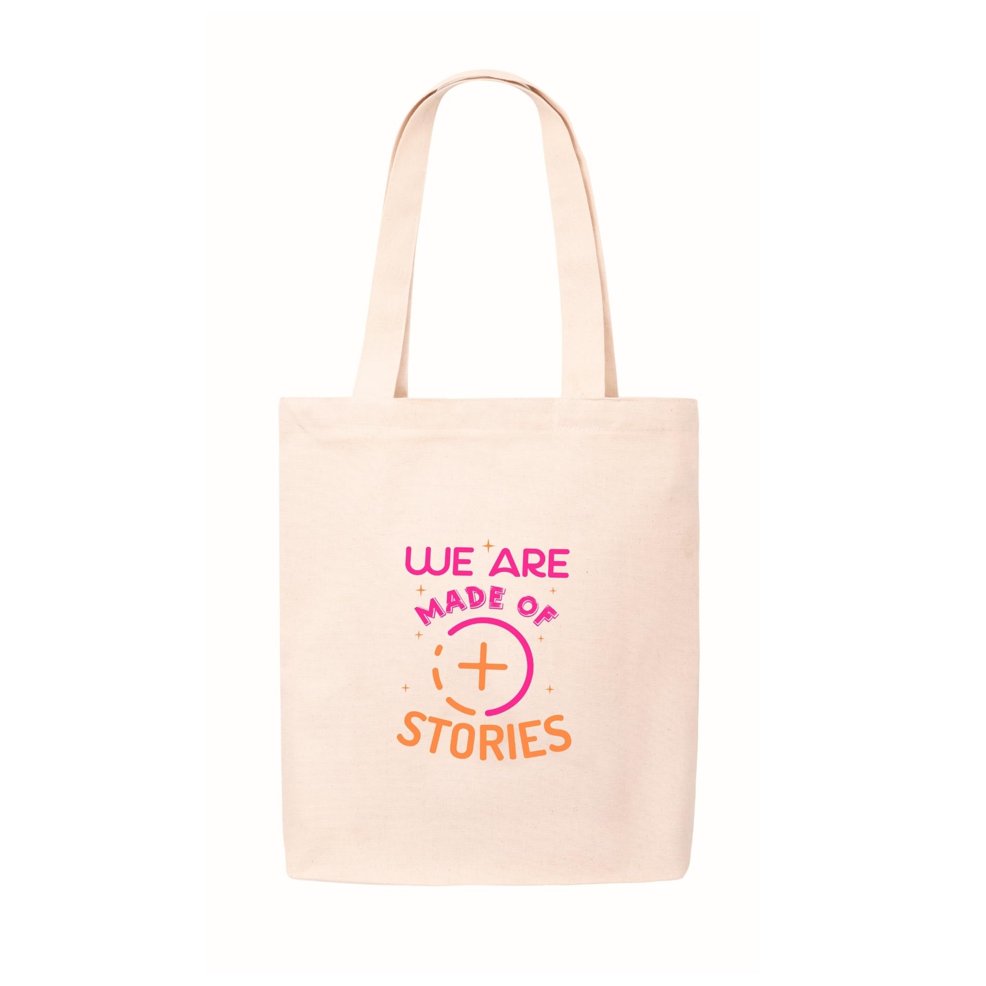 DOODLE Eco-Friendly Reusable Cotton Canvas Tote Bag with Outer & Inner Zip Pocket |Travel, Shopping, College & Office Bag - - Plenty Stories (B0CZLKW764) Amazon Price History, Amazon Price Tracker