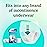 Because Overnight Booster Pads Fit All Adult Diapers, Helps Keep Your Adult Diaper Active All Night, Adds 4 Cups to Incontinence Underwear, Extra Absorbency, 22 Count (Packaging May Vary)