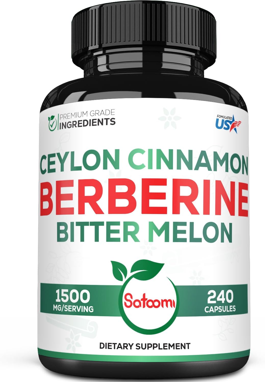 Amazon.com: Vegan Labs Berberine HCL 1200MG with Organic Ceylon ...