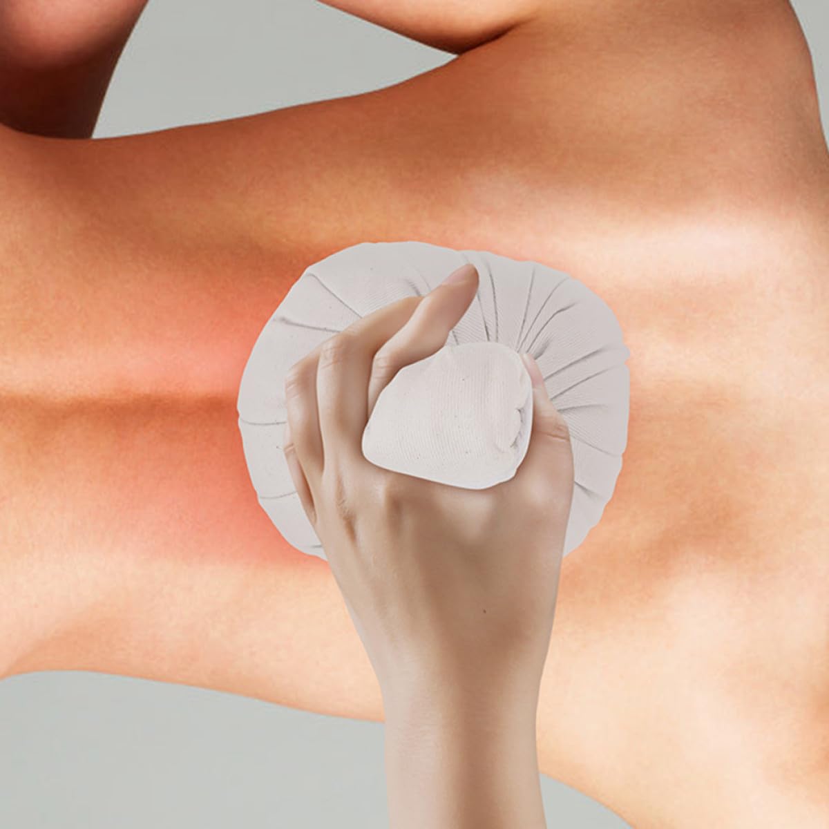 PLAFOPE Bolas de Masaje de Hierbas Chinas 2 Pcs, Bolsa de Calentamiento Natural para Spa y Acupresión, Pelota Terapéutica para Masaje Corporal en Casa y Viajes