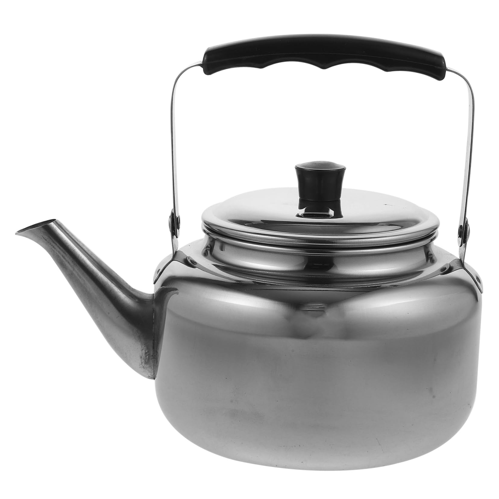 Cabilock Stainless Steel Outdoor Kettle Water Teapot Antiscald Handle for Induction Cookers and Gas Stoves for Camping and Picnics Easy to Clean
